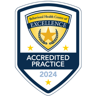 Behavioral Health Center of Excellence accreditation seal